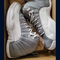 Jordan 12 Stealth Gray size 8