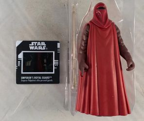 Star Wars Power of The Force Emperors Royal Guard 1997 Kenner Green Card Figure 