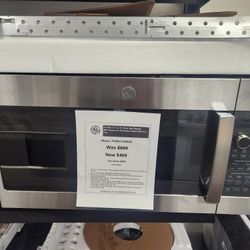 Profile 1.7 cu. ft. Over the Range Microwave in Stainless Steel with Air Fry