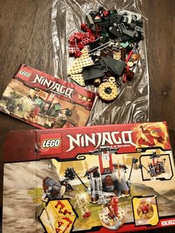 Ninjago Lego Set 2254, Mountain Shrine, Like New, Trading Cards