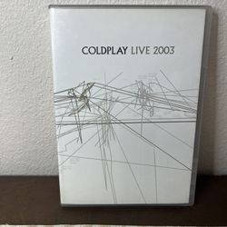 Coldplay LIVE 2003 DVD 