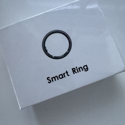 New .Black Smart Ring Size 8 For Women Or Man.