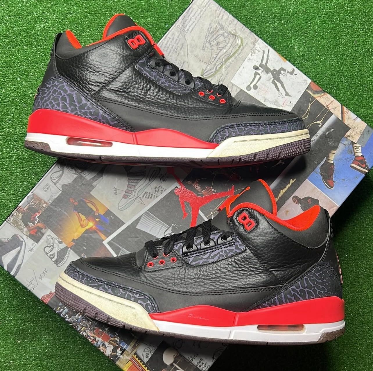 Air Jordan 3 Retro ‘ Crimson ‘