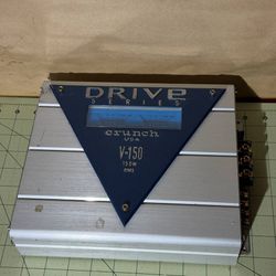 VINTAGE OLD SCHOOL CRUNCH USA DRIVE SERIES V-150 150 WATT RMS   