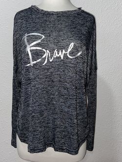 Nwt Size M Brave Grey Long Sleeve