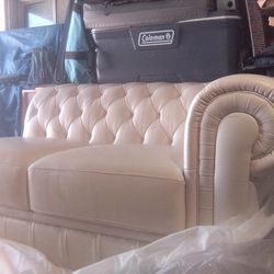 Leather Couch  New