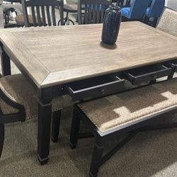 OM• $38 Initial • Brand New Tyler Creek Dining Set