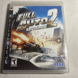 Full Auto 2: Battlelines ps3