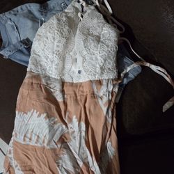 Dress,  Shorts Shirt And Ring 