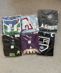 NHL T-Shirts Size XL & XXL