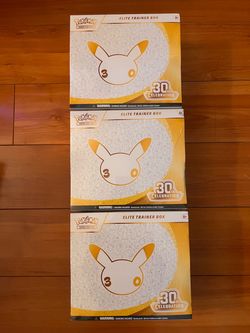 Pokemon tcg 30th celebration ETB