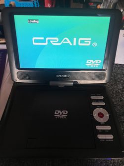 Craig portable dvd player