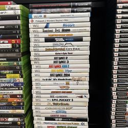 Nintendo Wii,Gamcube, DS and 3DS games