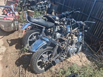 Parting out KZ550 KZ440