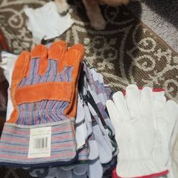 Leather Gloves 