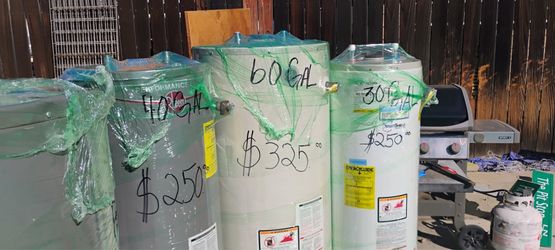 Used water heater