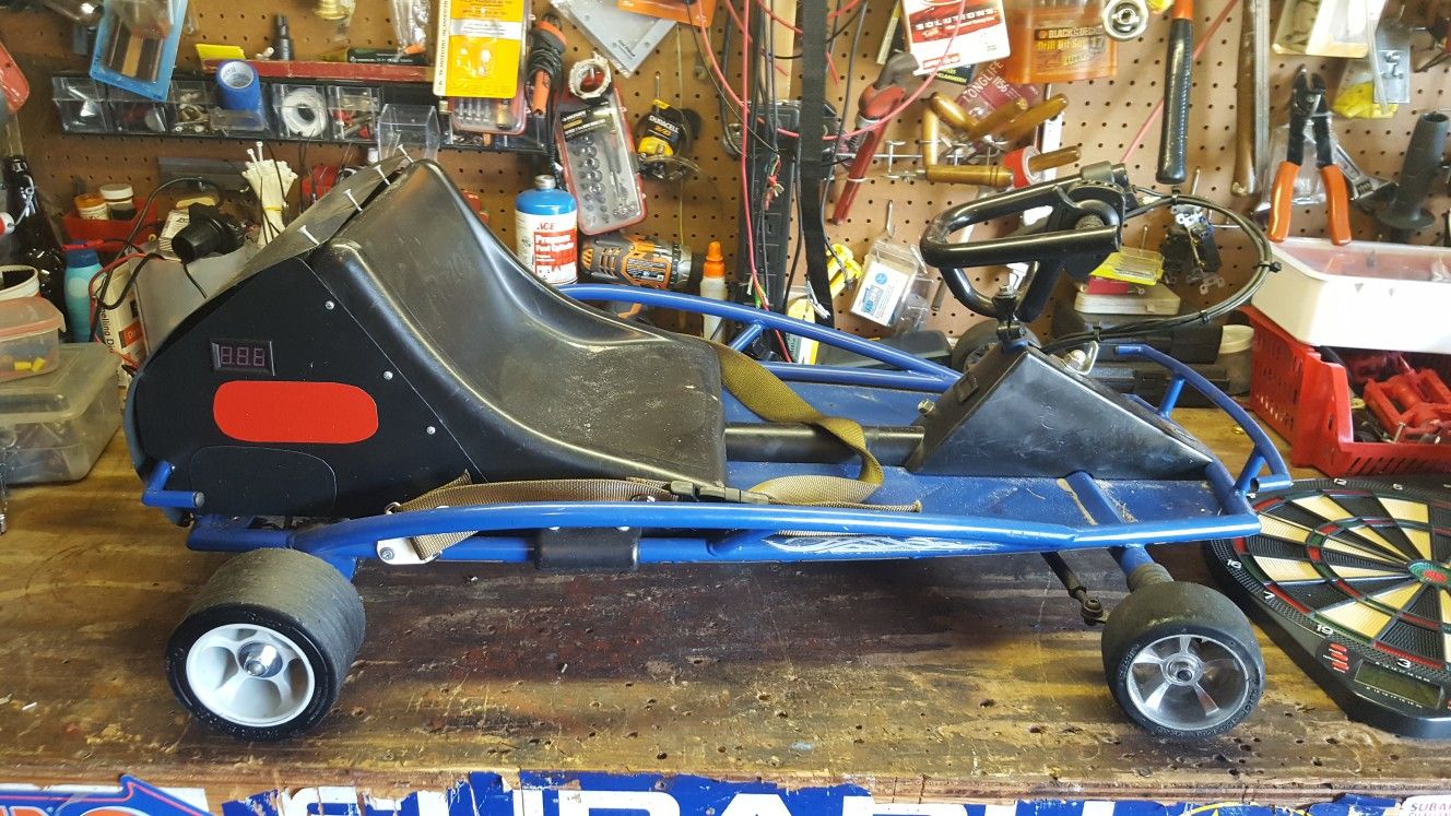 Modified Razor Ground Force Drifter 48v 1000w motor
