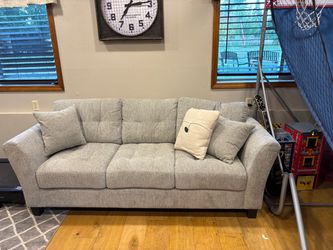 Gray sofa like new