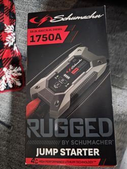 Schumacher Rugged 1750A  Jump Starter
