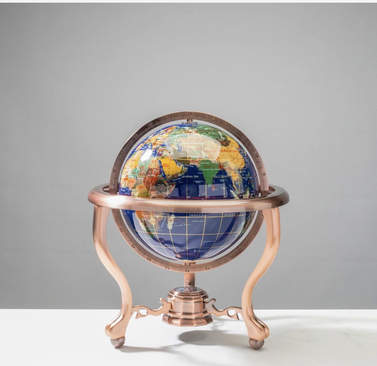 Glass Globe Map World