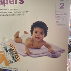 Target Brand Diapers-Size 2