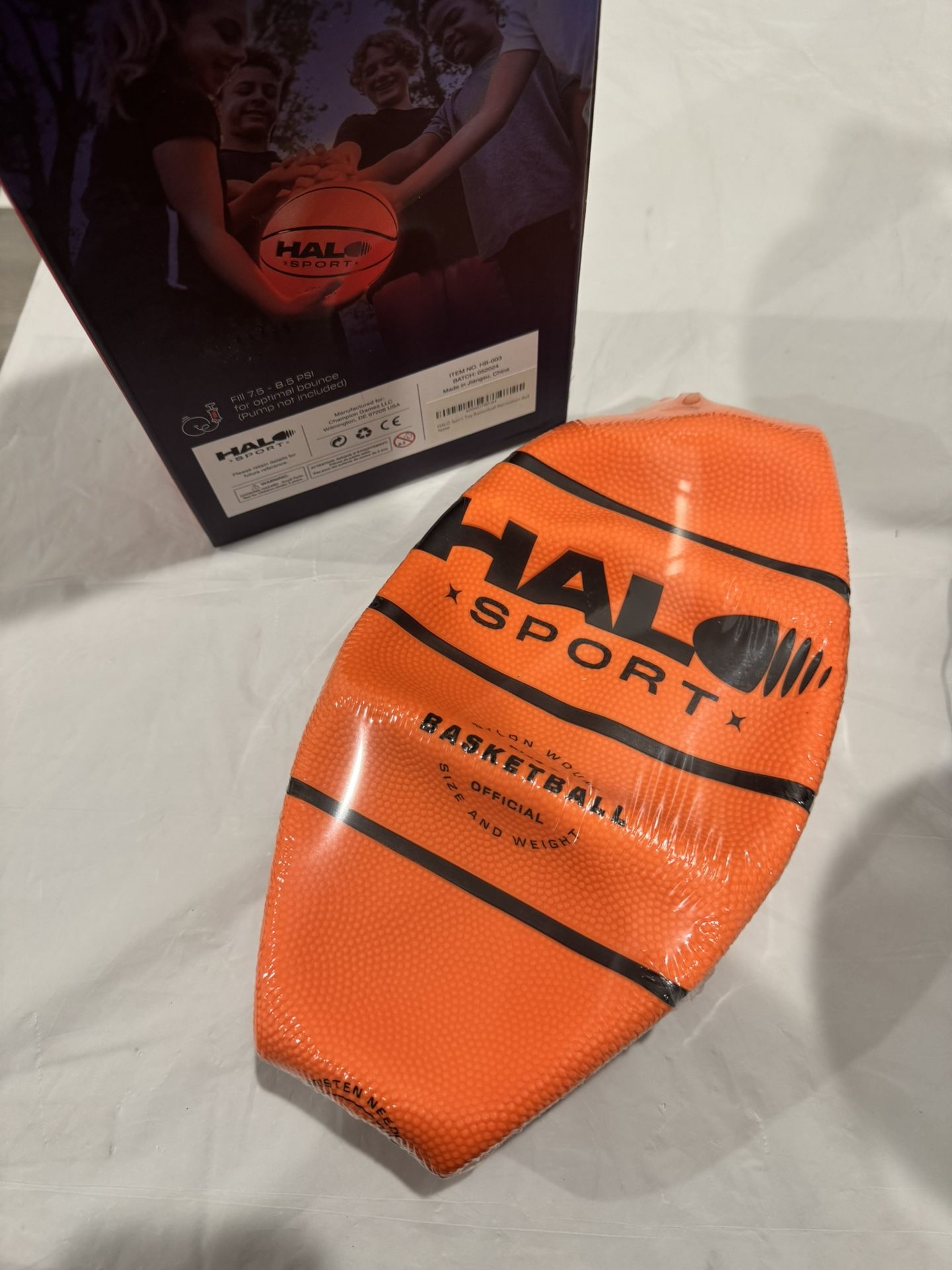 Basketball Light-Up Halo Sport Rechargeable – Size 7 (New)