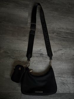 Steve Madden Black Crossbody Bag with Pouch