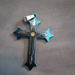 Stainless Steel Cross Pendant 