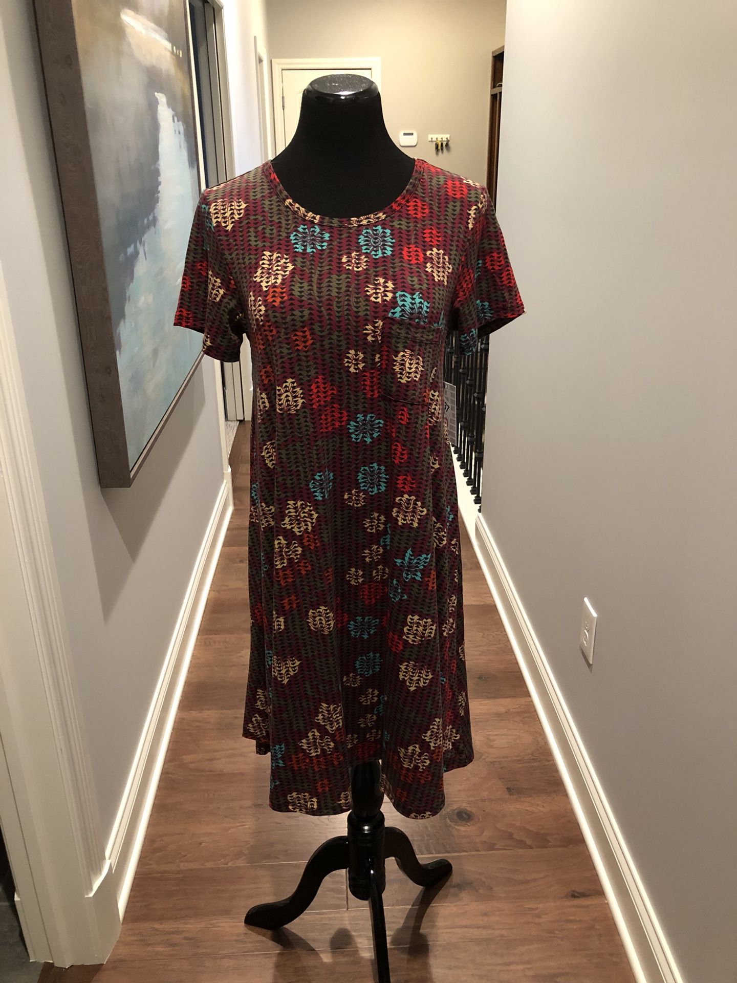 New With Tags, LuLaRoe Carly Dress, Size Small
