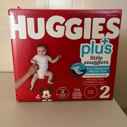 Huggies Plus Little Snugglers Size 2 