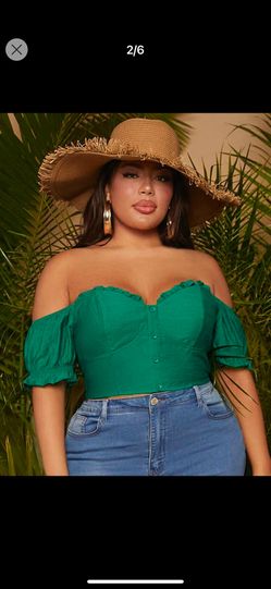 Plus size Crop Top