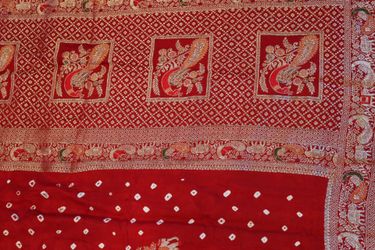 Jaipur Bandhej Saree