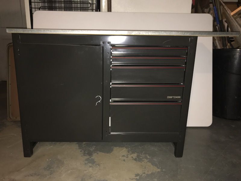 like new craftsman 5 drawer workbench