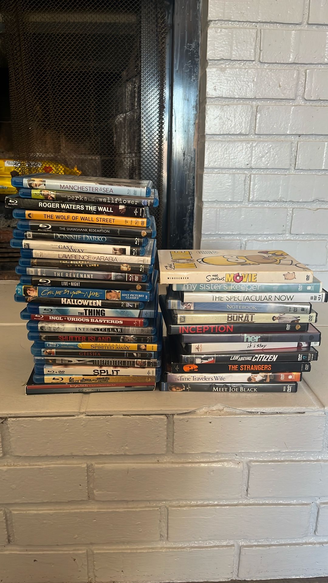 Blue Ray/dvd LOT