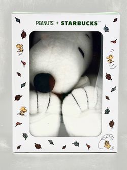 Limited Edition Peanuts + Starbucks Collection - Snoopy Plush