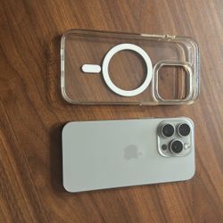 iPhone 15 Pro Natural Titanium One TB T-Mobile 