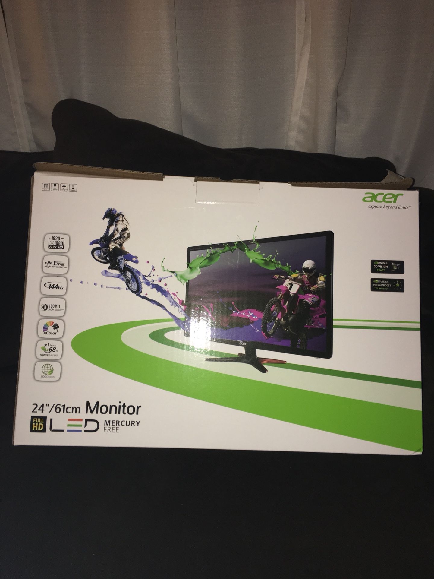 Acer ✨GN256HL✨ 24” LED Monitor (144 hz)