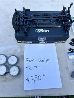 Team Associated TC 7.1 RC Car & Lots Of Parts 