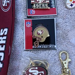 Nfl 49Ers Steelers Cowboys, New York Yankees, Boston Celtics, Rams Pins, Chains Earrings Keychains Langers in Washington, Minnesota Vikings Jerseys