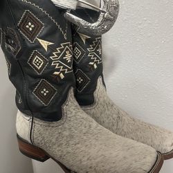 Cowhide Boots