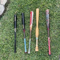 Multiple Baseball Bats For Sale 31-32 All Drop 3