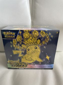 Surging Sparks Pokemon center ETB 