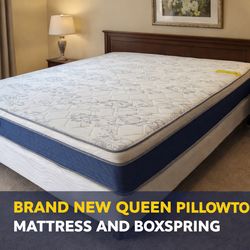 🟢QUEEN PILLOWTOP SET $219