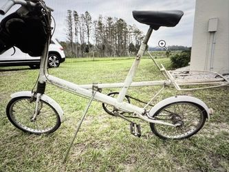 Vintage 1964 Moulton Compact Bicycle, Front & Rear Suspension, 4 Speed 