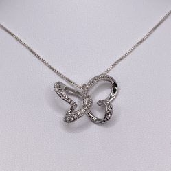 925 Butterfly Necklace 