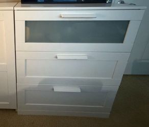 IKEA BRIMES 3 Drawers Dresser 