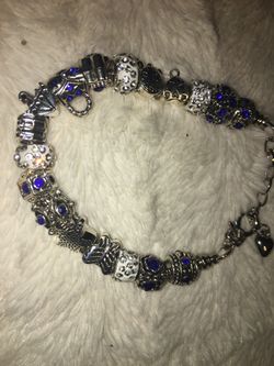 Dark Blue Pandora Bracelet 