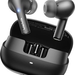 Wireless Earbuds with 2 Mics AI Call Noise Cancellation, 10mm Drivers with Powerful Bass, App Customize 32 EQs, 30H Playtime, Bluetooth 5.3 Ear Buds, 