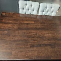 Rectangular Wooden Dining Table 