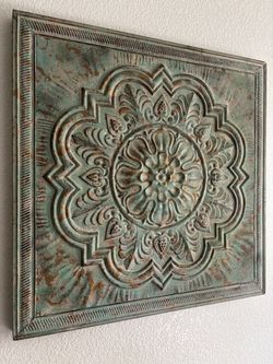 Metal Mandala Wall Art Decor Panel
